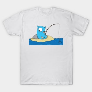 Fishing Gopher T-Shirt